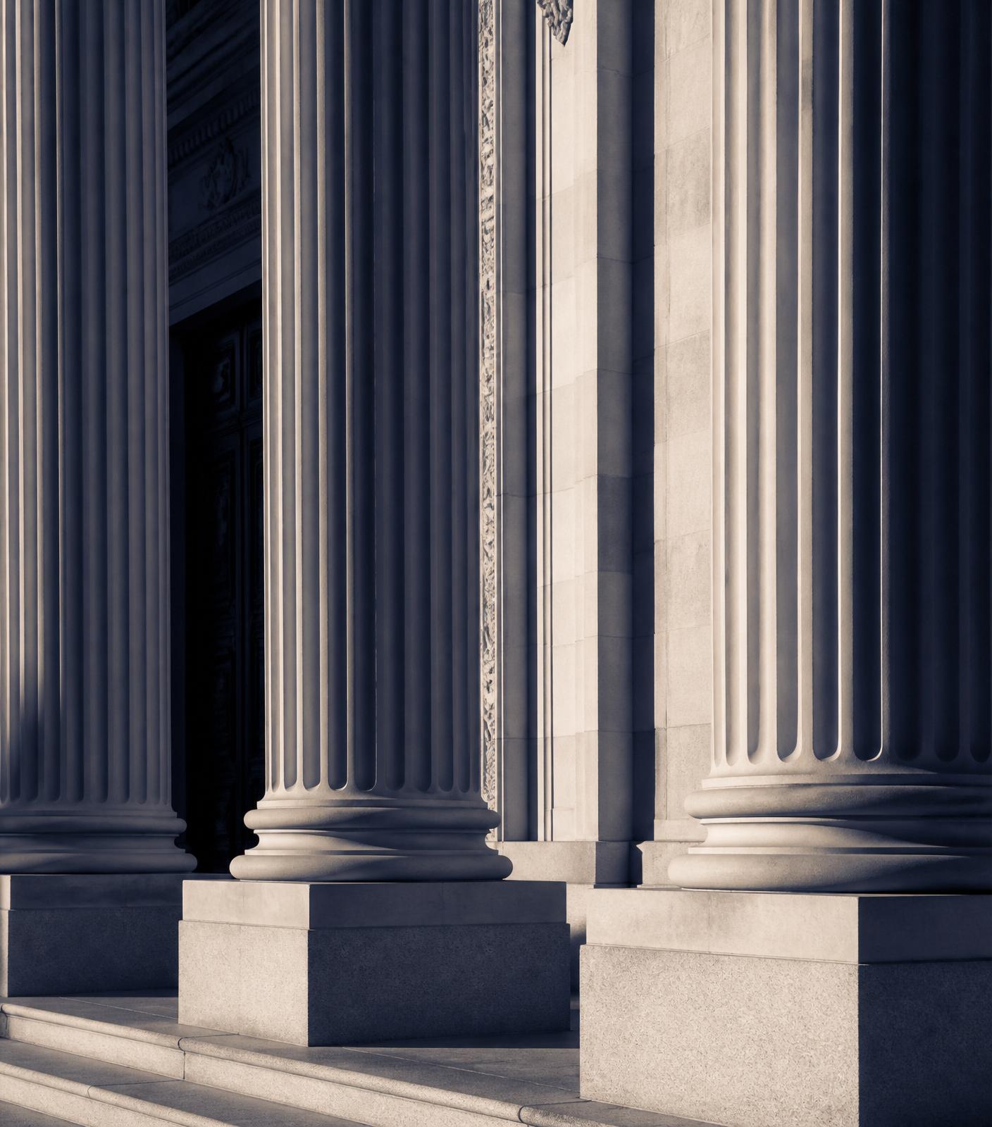 Neoclassical columns